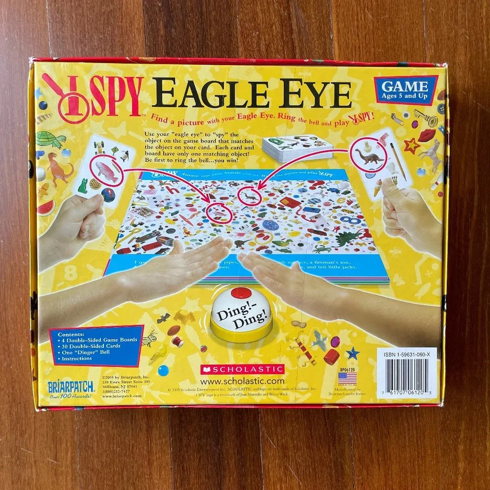 I Spy Eagle Eye Game Ages 5+